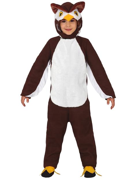 Disfraz de buho onesie para niños