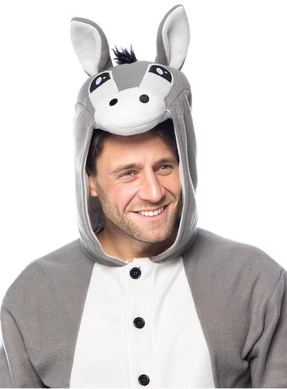 Disfraz de burro onesie para adulto - Funiglobal | Funidelia