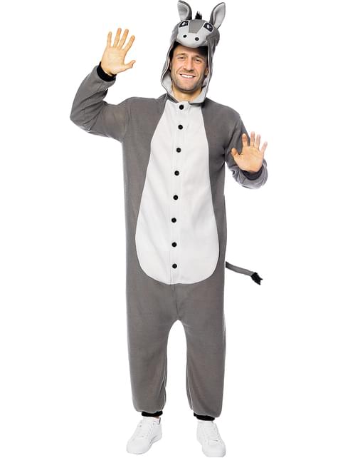 Disfraz de burro onesie para adulto - Funiglobal | Funidelia