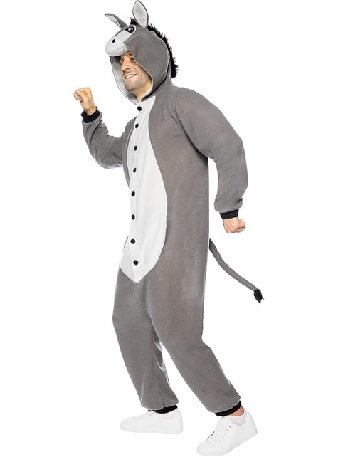 Disfraz de burro onesie para adulto - Funiglobal | Funidelia