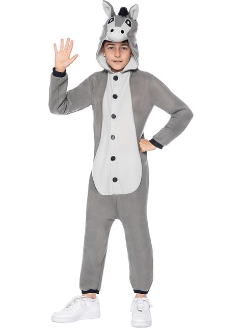 Disfraz de burro onesie para niños - Funiglobal | Funidelia