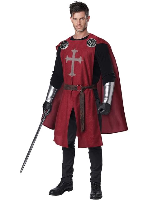 Disfraz de Caballero elegante medieval para hombre