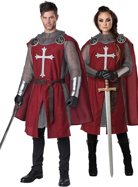 Disfraz de Caballero elegante medieval para hombre