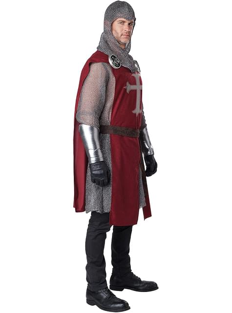 Disfraz de Caballero elegante medieval para hombre