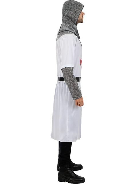Disfraz de caballero templario para hombre - Funiglobal | Funidelia