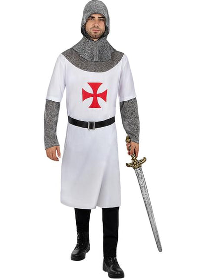 Disfraz de caballero templario para hombre - Funiglobal | Funidelia
