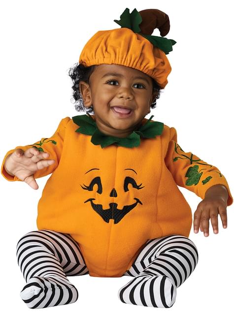 Disfraz de calabaza Deluxe Halloween para bebé