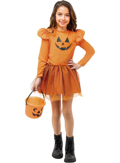 Disfraz de calabaza tutú para niña - Funiglobal | Funidelia
