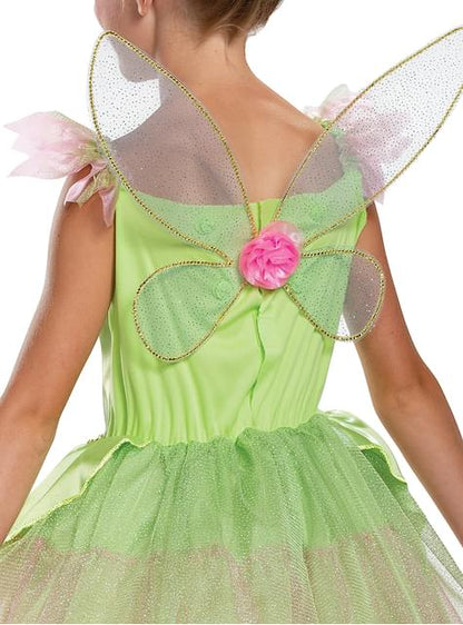 Disfraz de Campanilla Deluxe para niña - Peter Pan - Disguise | Funidelia
