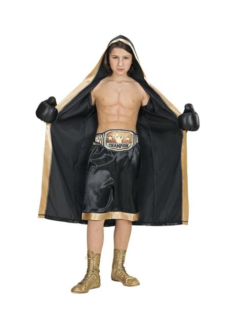 Disfraz de campeón del mundo de boxeo para niño - Widmann | Funidelia
