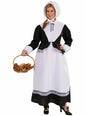 Disfraz de campesina colonial americana talla grande