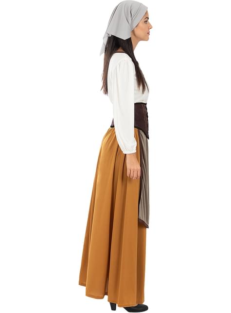 Disfraz de campesina medieval para mujer - Funiglobal | Funidelia