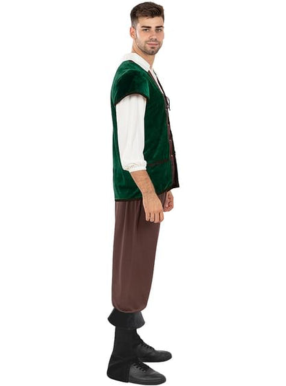 Disfraz de campesino medieval para hombre - Funiglobal | Funidelia