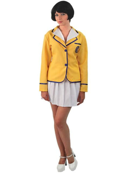 Disfraz de campista feliz amarillo para mujer - Orion Costumes | Funidelia
