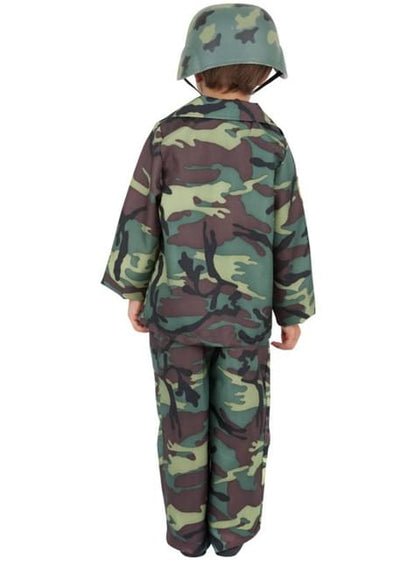 Disfraz de camuflaje del ejército para niño - Smiffys | Funidelia