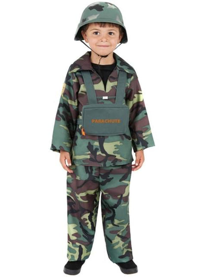 Disfraz de camuflaje del ejército para niño - Smiffys | Funidelia