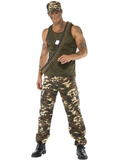 Disfraz de camuflaje para hombre - Smiffys | Funidelia