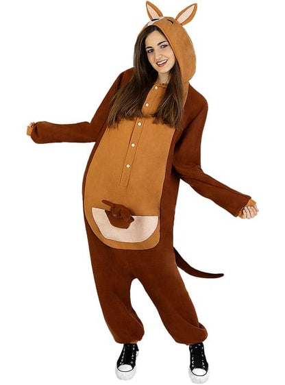 Disfraz de canguro onesie para adulto - Funiglobal | Funidelia