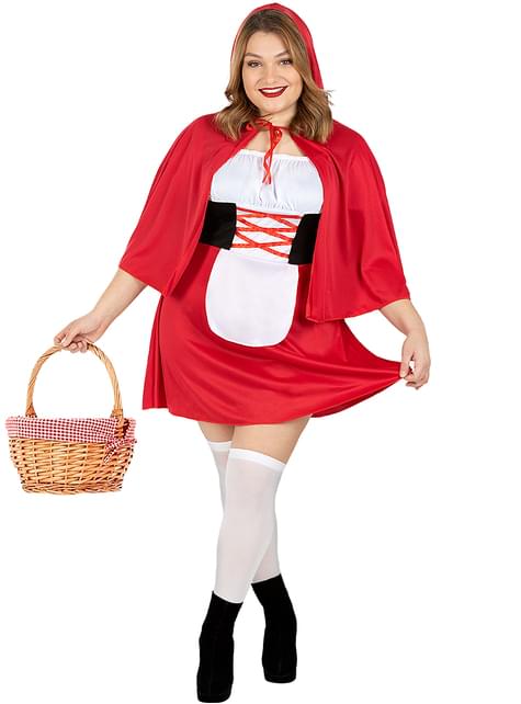Disfraz de caperucita roja para mujer talla grande - Funiglobal | Funidelia