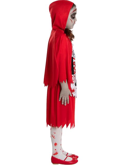 Disfraz de Caperucita roja zombie para niña - Funiglobal | Funidelia