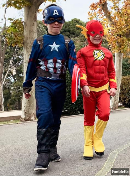 Disfraz de Capitán América Civil War deluxe para niño