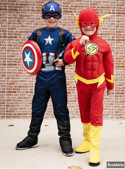 Disfraz de Capitán América Civil War deluxe para niño