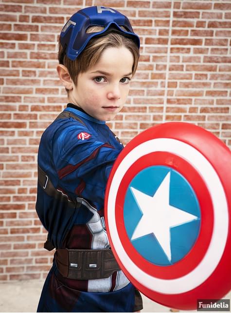 Disfraz de Capitán América Civil War deluxe para niño