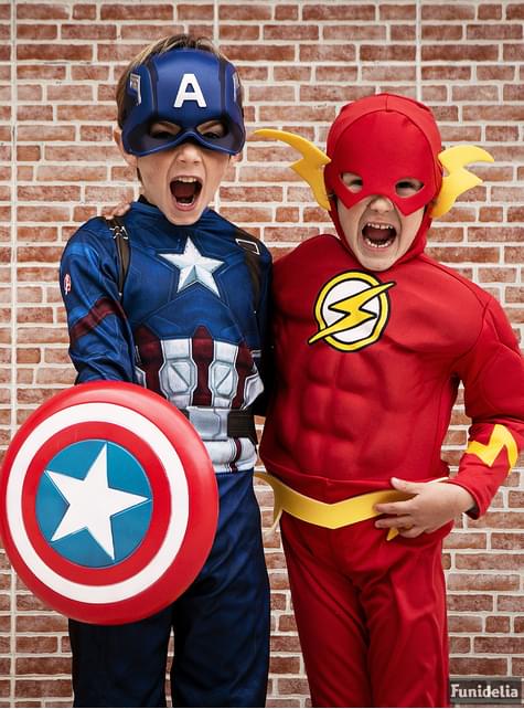 Disfraz de Capitán América Civil War deluxe para niño