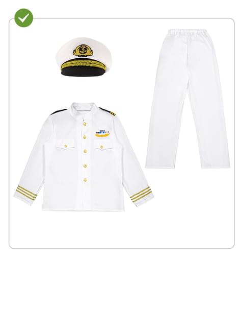 Disfraz de capitán de la marina para hombre - Funiglobal | Funidelia