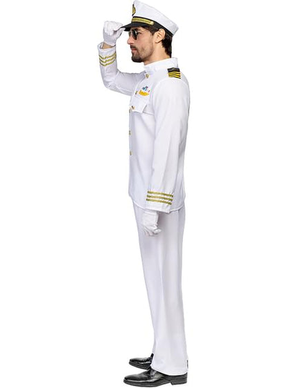 Disfraz de capitán de la marina para hombre - Funiglobal | Funidelia