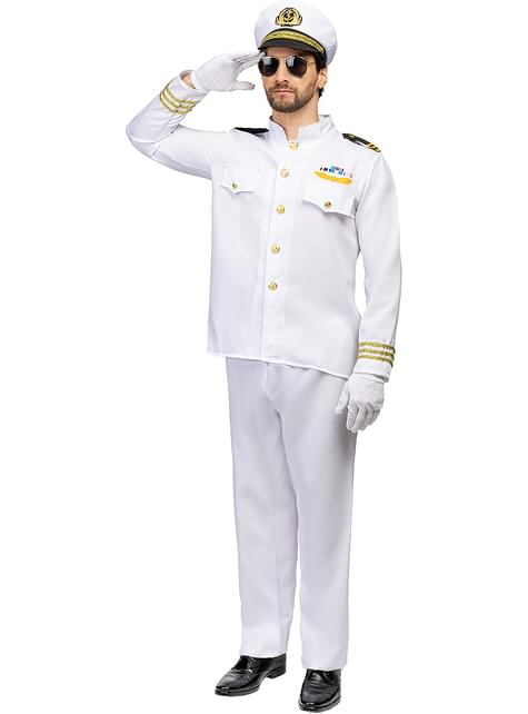 Disfraz de capitán de la marina para hombre - Funiglobal | Funidelia