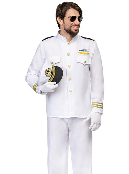 Disfraz de capitán de la marina para hombre - Funiglobal | Funidelia
