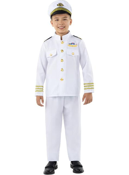 Disfraz de capitán de la marina para niño - Funiglobal | Funidelia