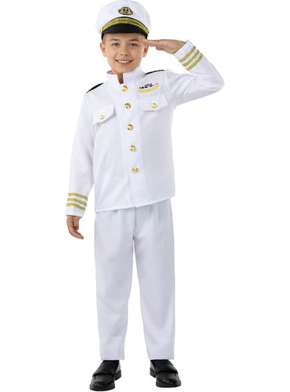 Disfraz de capitán de la marina para niño - Funiglobal | Funidelia