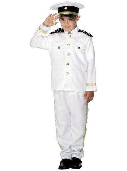 Disfraz de capitán de la marina para niño - Smiffys | Funidelia