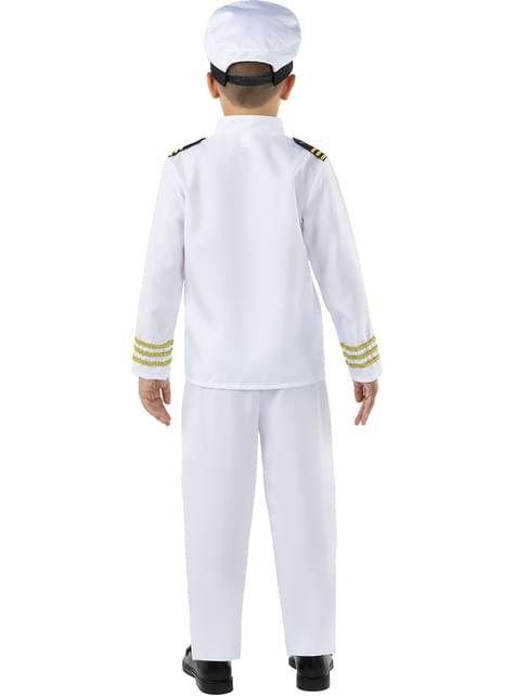 Disfraz de capitán de la marina para niño - Funiglobal | Funidelia