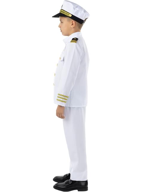 Disfraz de capitán de la marina para niño - Funiglobal | Funidelia