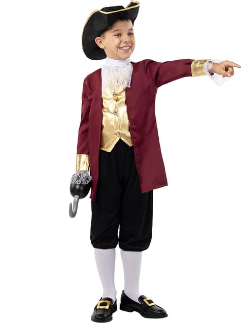 Disfraz de Capitán garfio para niño - Funiglobal | Funidelia