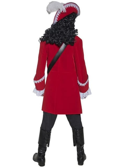 Disfraz de capitán pirata deluxe