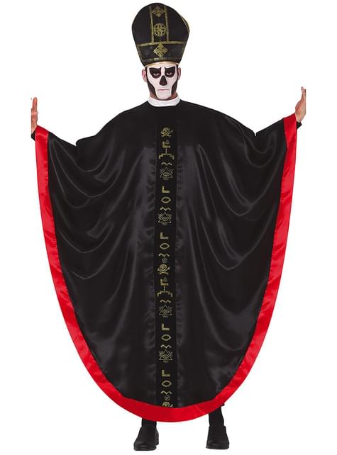 Disfraz de cardenal satánico para hombre - Guirca | Funidelia