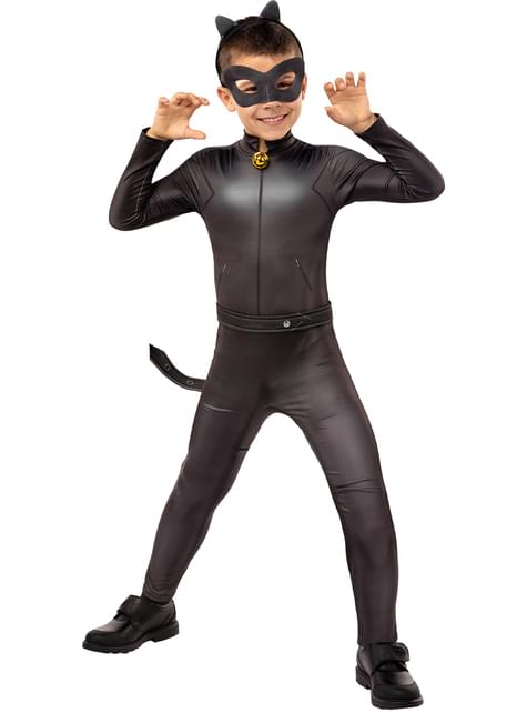 Disfraz de Cat Noir para niño - Miraculous Ladybug - Funiglobal | Funidelia