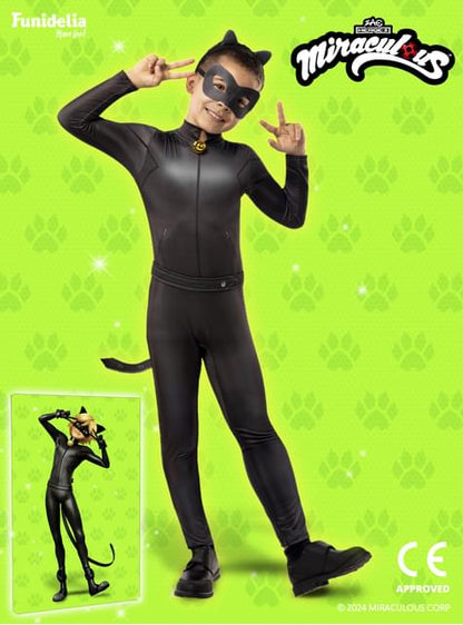 Disfraz de Cat Noir para niño - Miraculous Ladybug - Funiglobal | Funidelia