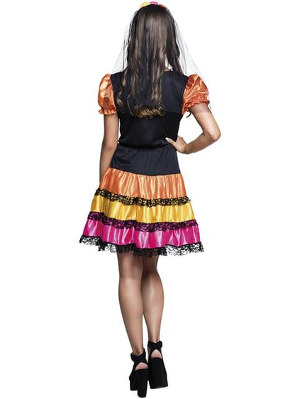 Disfraz de catrina día de los muertos para adolescente