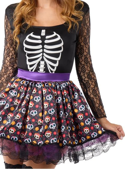 Disfraz de Catrina esqueleto para mujer - Funiglobal | Funidelia