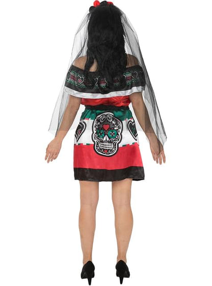 Disfraz de Dia de los Muertos Mexico para mujer - Funiglobal | Funidelia