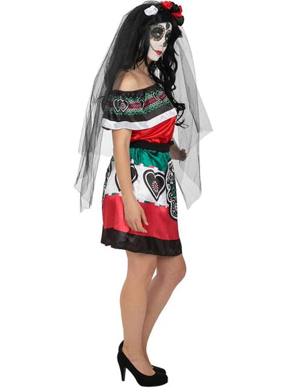 Disfraz de Dia de los Muertos Mexico para mujer - Funiglobal | Funidelia
