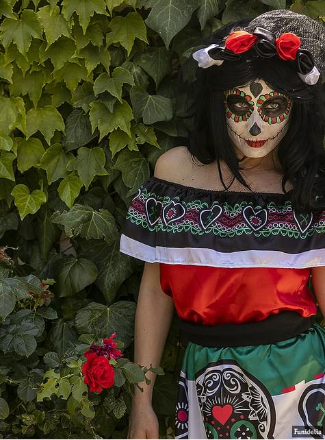 Disfraz de Dia de los Muertos Mexico para mujer - Funiglobal | Funidelia