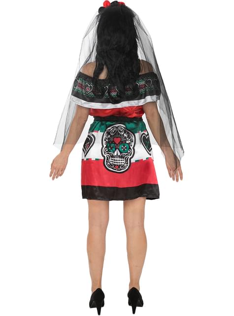 Disfraz de Dia de los Muertos Mexico para mujer - Funiglobal | Funidelia