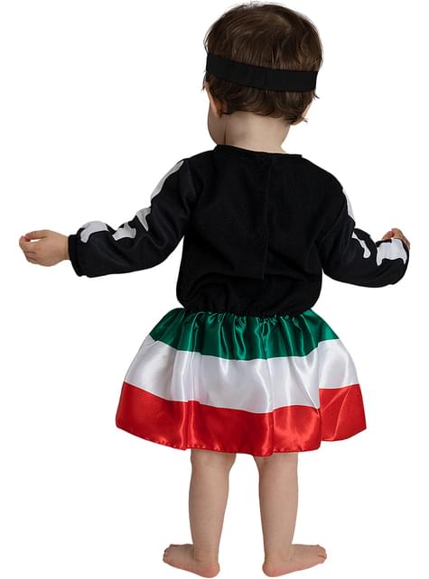 Disfraz de catrina para bebé niña - Funiglobal | Funidelia