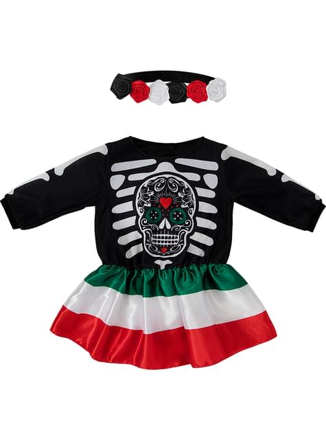Disfraz de catrina para bebé niña - Funiglobal | Funidelia